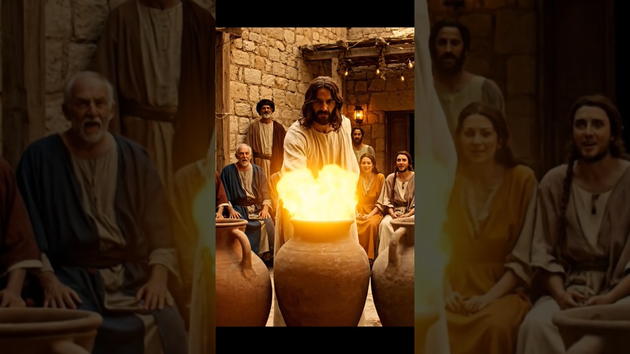 🌟 Иисус превратил воду в виноградную лозу 🍇✝️ Точно так же Иисус превратит ваши тревоги в счастье.