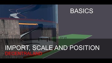 Import and Position your Table Object on a Decentraland Scene using the Builder