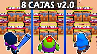 The BEST way to destroy 8 BOXES | With and without SUPER | Brawl stars