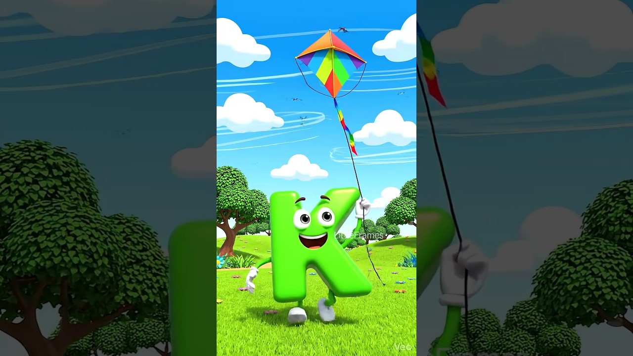 Learn Fun with K letter - Fun Animation funny Video