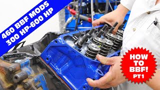 JUNKYARD 460 BIG BLOCK FORD PERFORMANCE. HOW TO MAKE MORE POWER FROM YOUR BBF. RESULTS300600 HP