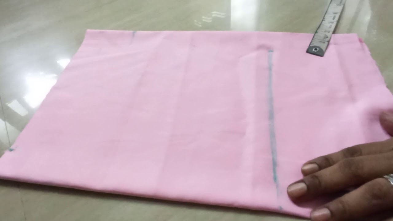 How To Cut Sleeves For Blouse In Simple Method. YouTube
