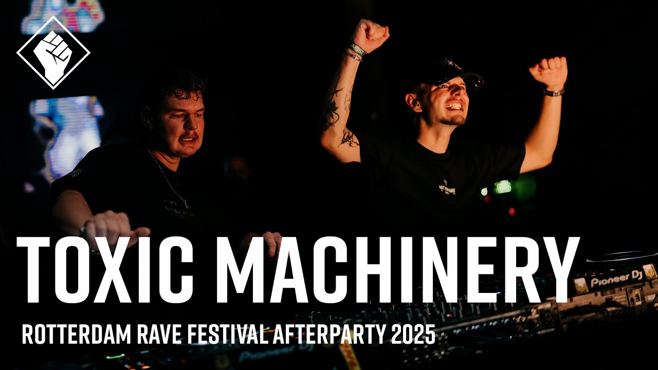 Dutch Raver Rotterdam Rave Festival Afterparty 2025 - Toxic Machinery - YouTube