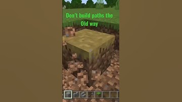 Build paths this way #minecraft #minecraftshorts #fypシ #fyp #shorts