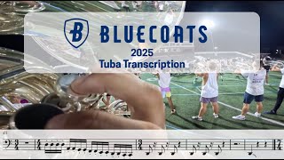 Bluecoats 2025 - The Observer Effect - Tuba Transcription
