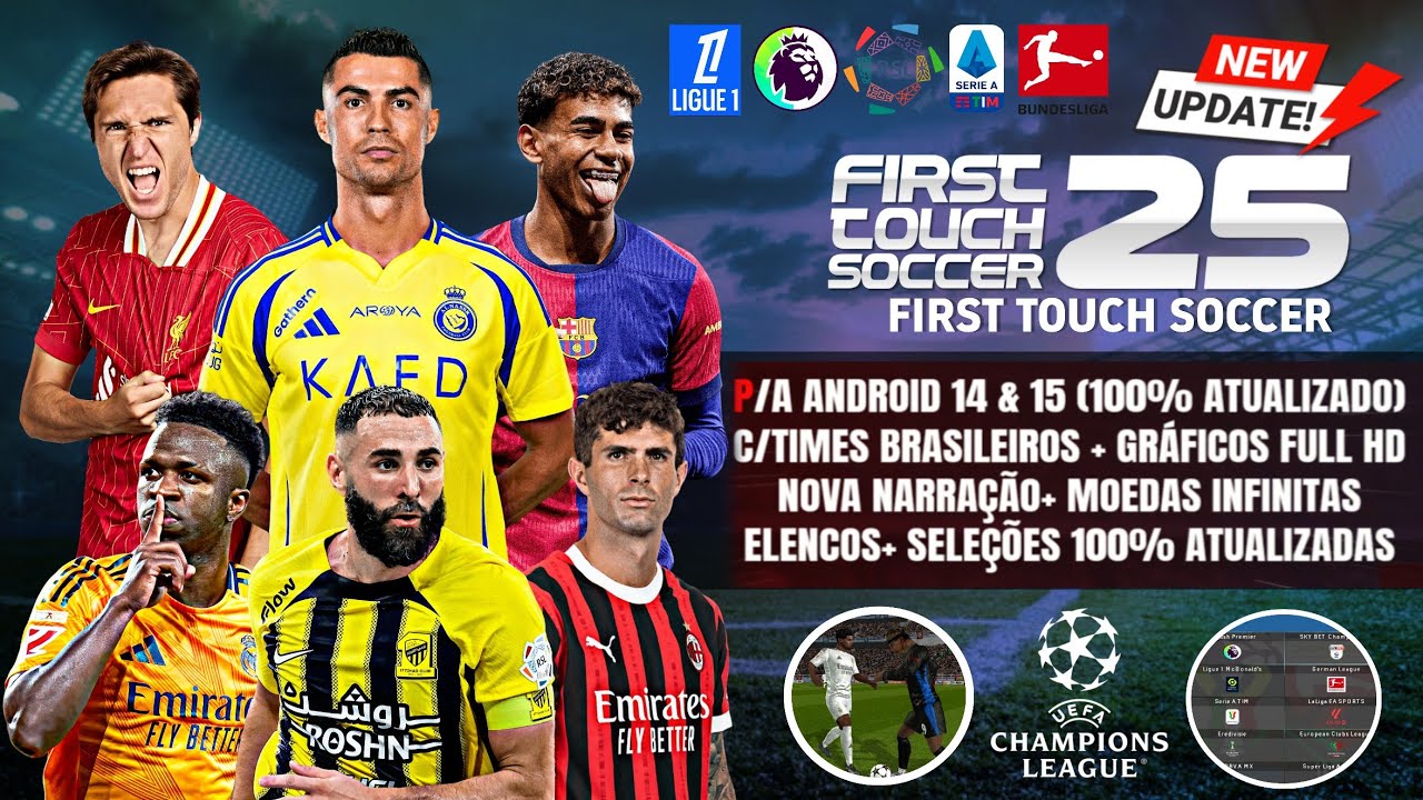 TUTORIAL! Como baixar e instalar FTS 2025 em qualquer Android Download Mediafire