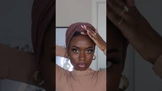 Celebrity Quick and Simple HeadWrap Turban Tutorial #headscarf #headtie #scarf #headwrap Wealth
