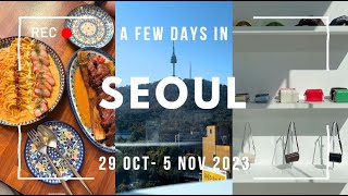 SEOUL VLOG 🇰🇷 Things to do | Cafe Hopping, Pop-up stores, and lots of food