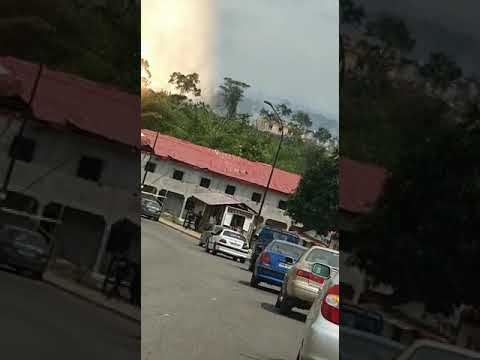 ‏‎#انفجار خلّف دمار هائل في عاصمة ‎#غينيا_الاستوائية