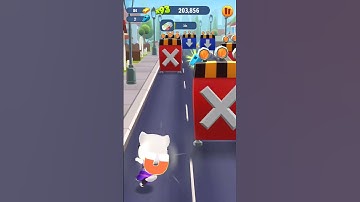 Talking Tom Gold Run Funny Fails #funny 🤣 Android iOS Gameplay #talkingtom #shortfeed #shorts