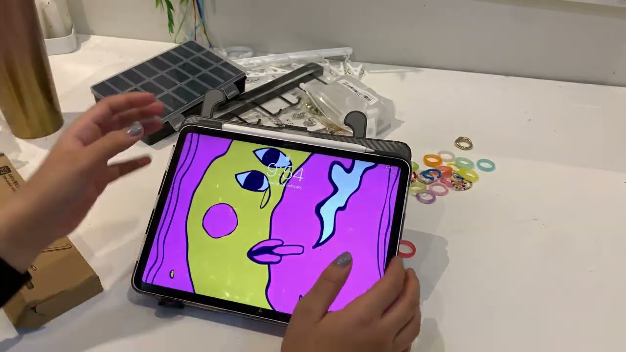 فلوق ايام الاجازه ( نفتح سيت الماتشا، طلبيه شي ان)