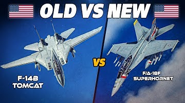 Retired Too Soon ? F-14B Tomcat Vs F/A-18F Super Hornet | Digital Combat Simulator | DCS |