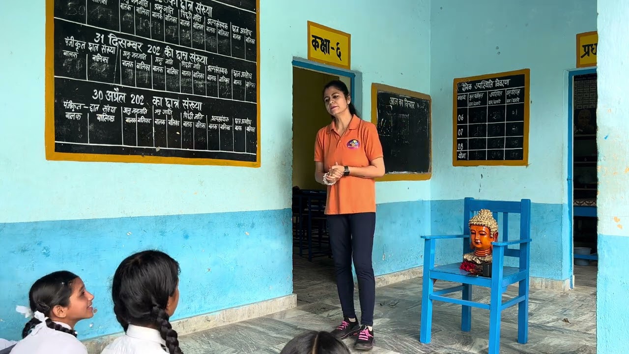 Harnessing Inner Peace: Introducing Meditation in Government School’s morning assembly