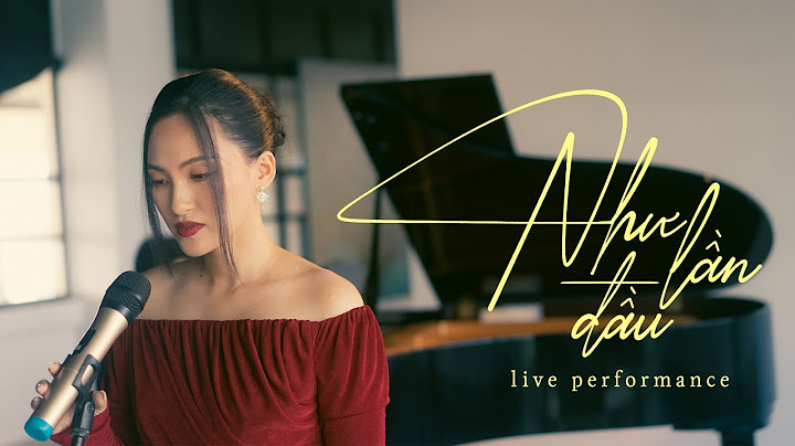 NHƯ LẦN ĐẦU - NGUYÊN HÀ | Live Performance MV | st: Vy Vy