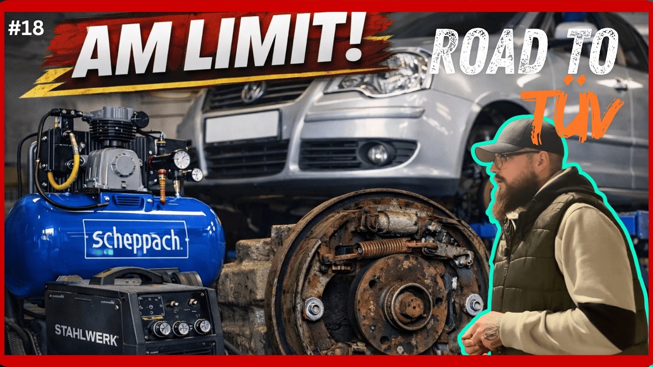 VW Polo 9N Trommelbremse erneuern – Komplett am Limit! 😳🔧 | Road To TÜV FOLGE 3  | LxCustoms_Ostfr