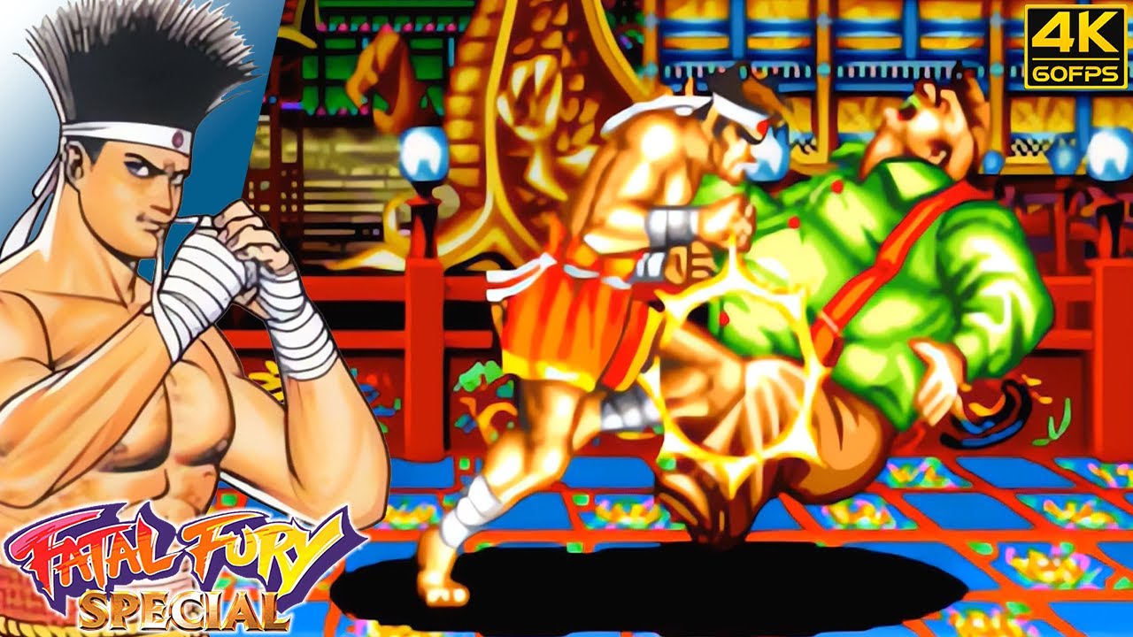 Fatal Fury Special - Joe Higashi (Arcade / 1993) 4K 60FPS - YouTube