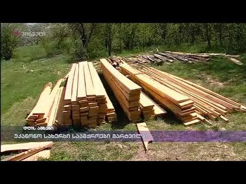 მარტვილის მუნიციპალიტეტში უკანონო სახერხი საამქროები გამოვლინდა
