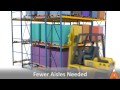 Push-Back Pallet Rack Storage Systems | Apex Companies