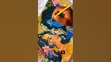 Radha Krishna drawing 🙏❤️‍🩹#trending #viral #drawing #shorts