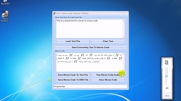 How To Use Text To Morse Code Converter Software