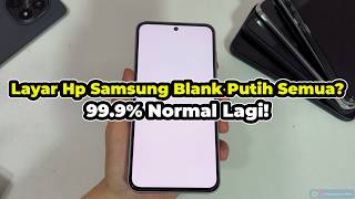 How to Fix a Blank White or All-White Samsung Phone Screen | NO DISASSEMBLY!