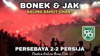 Haru.!! Akhirnya Bonek dan Jak Bisa Satu Tribun di Stadion GBT, Akhir Laga Persebaya 2-2 Persija