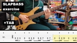 Slap Bass Exercise In E Minor (With Tab) Intermediate Level