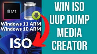 how to use uup dump media creator on macos (m1 mac) using parallels