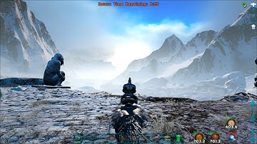 ARK PVE Official The Island - MEGAPITHECUS ALPHA BOSS - Deinonychus Solo