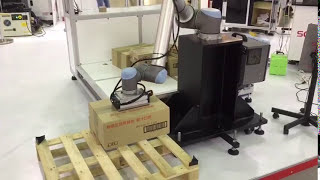 Automated Palletizing Using AI + UR Cobot | AccuPick