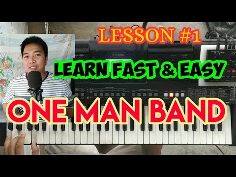 Paano mag one man band | How to one man band tutorial | Basic and easy tutorial | Keyboard only