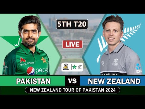 PAKISTAN vs NEW ZEALAND 5th T20 MATCH LIVE COMMENTARY 