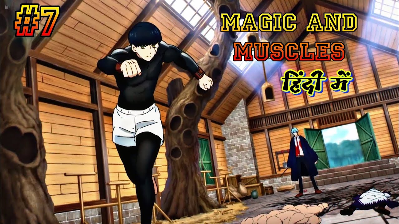 mashle magic and muscles episode 7 explained in hindi, 2023 new anime in  hindi