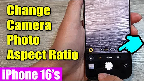 iPhone 16/16 Pro Max: How to Change Camera Photo Aspect Ratio To 4:3/Square/16:9