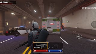 عملية سطو على المصارف لعبة قتال للاندرويد والايفون iOS  android  (Armed Heist) screenshot 1