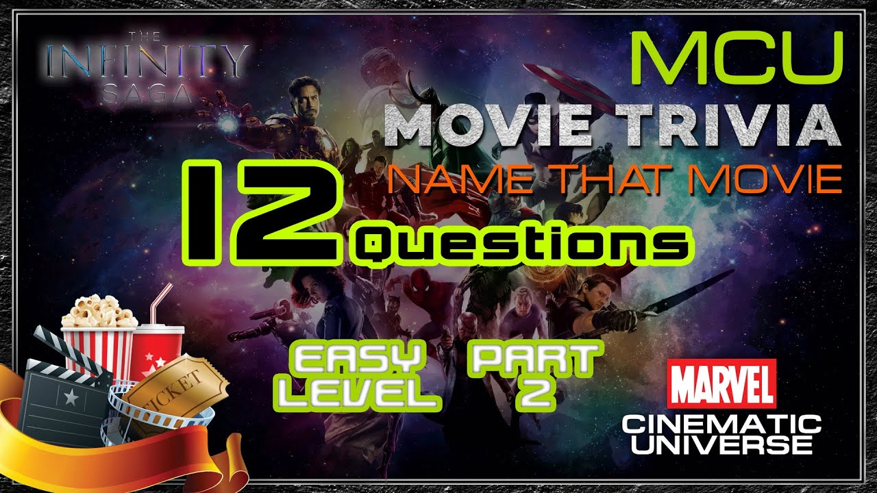 Trivia Game Night Name The MCU Movie From Audio Clips Easy Level Part 