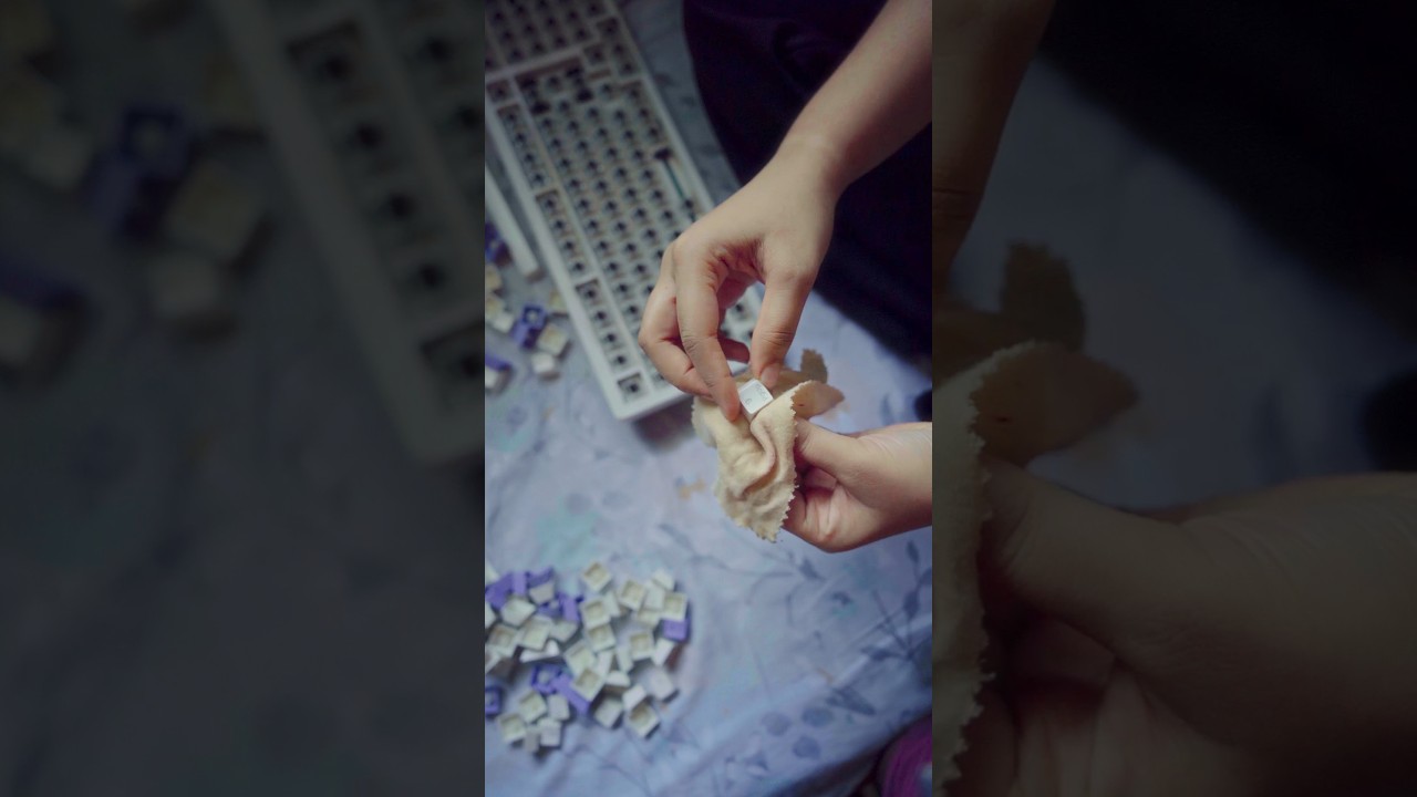 How to Clean a Keyboard keyboard⌨️ #kreo #mechanical #keyboard #howto #cleaning
