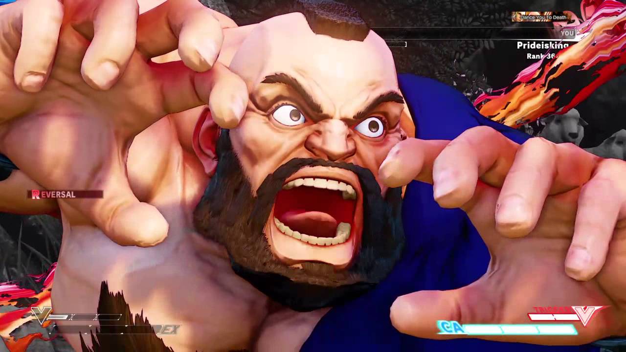 STREET FIGHTER V Rage Quiting: Russian rage - YouTube
