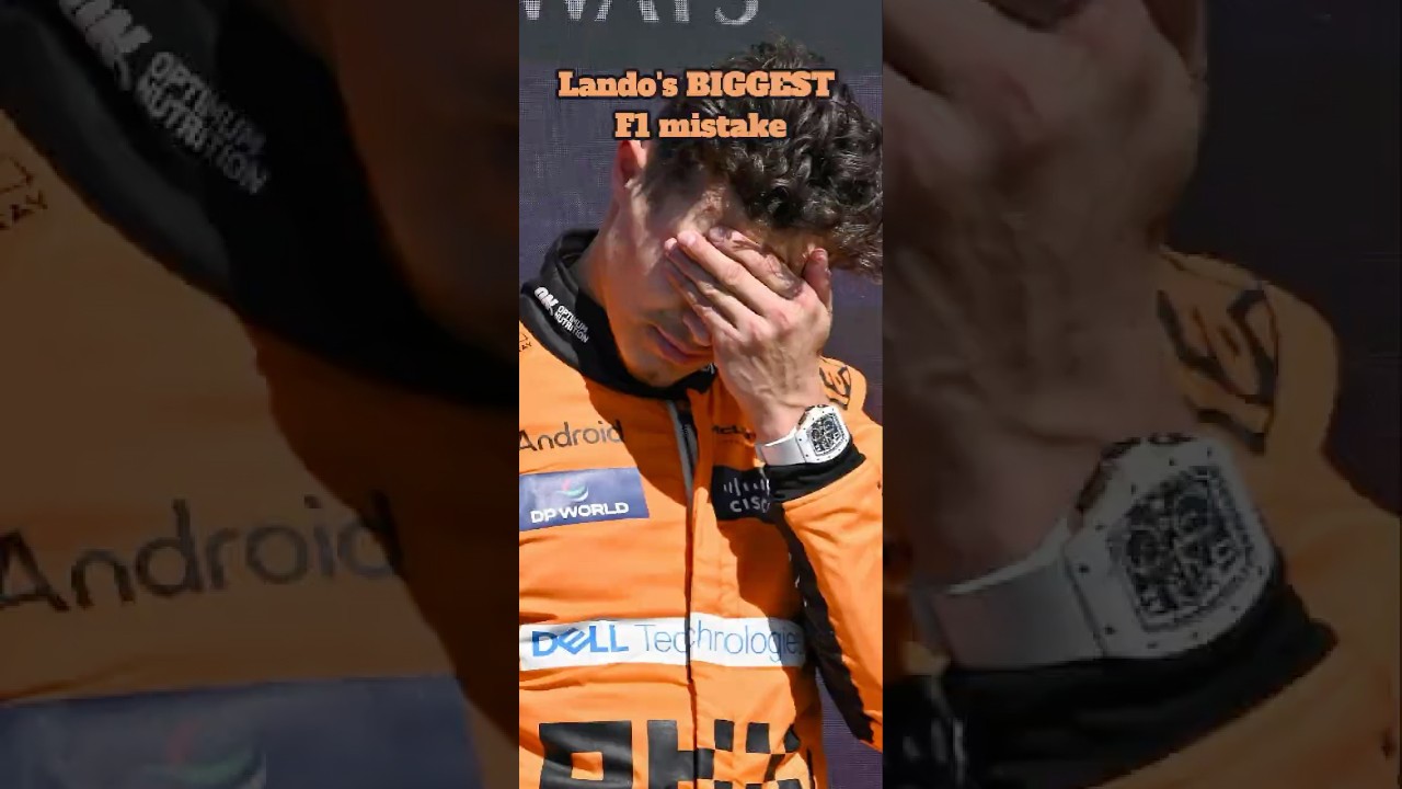 Lando Norris Biggest F1 Mistake