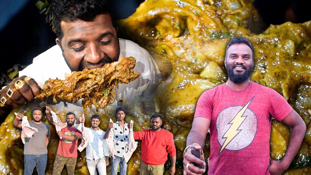 Full Mutton Leg Piece Curry | Mutton Leg Gojju | Nati Style | Village Cooking | Akshay Food Factory