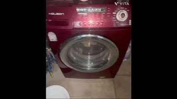 삼성 하우젠 드럼세탁기 SEW-HBR144RTC 12kg 작동영상 #삼성전자 #하우젠 #드럼세탁기