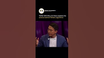 TikTok CEO Shou Zi Chew explains the science behind TikTok