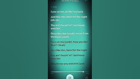 Thumbnail of just keep watching - tate mcrae | #lyrics #spotify