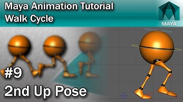 Maya Walk Cycle Tutorial #9 Setting the Reverse Up Pose