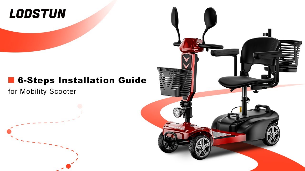 How to Install the Liberal Star Mobility Scooter - YouTube