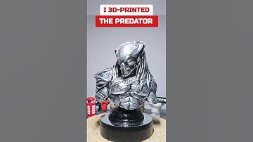 Epic 3D Print: The Alien from Predator Comes to Life!