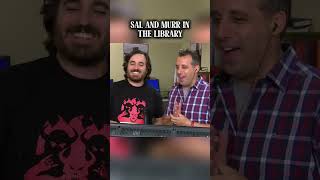 SAL &amp; MURR annoy people in a Library.