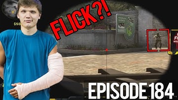 S1MPLE INSANE WRIST BREAKING FLICK! 6 SECOND 1V5 AWP ACE! BEST OF TWITCH CS:GO #184
