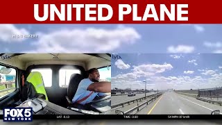 Driver injured after United Plane hits truck, light pole on NJ turnpike: LATEST