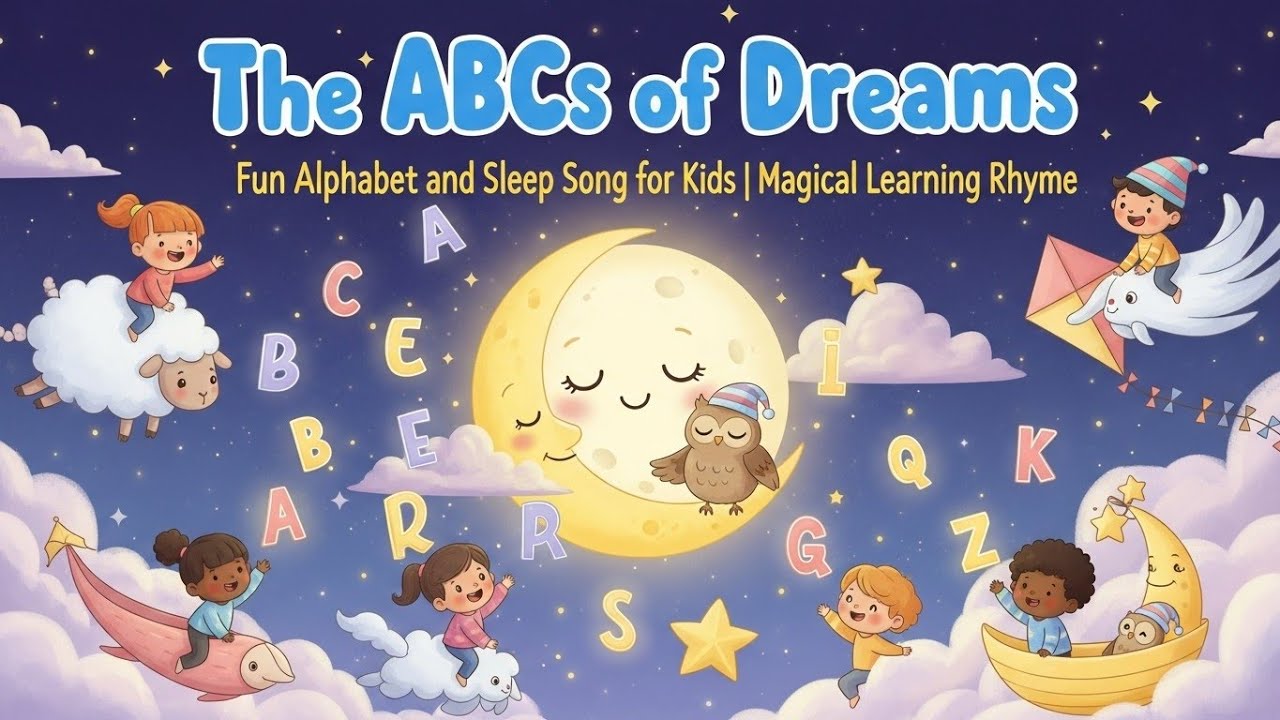 The ABCs of Dreams ✨📚 | Fun Learning Song for Kids | Nursery Rhyme